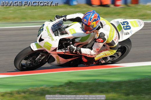 2008-05-11 Monza 1002 Supersport - Jonathan Rea - Honda CBR600RR